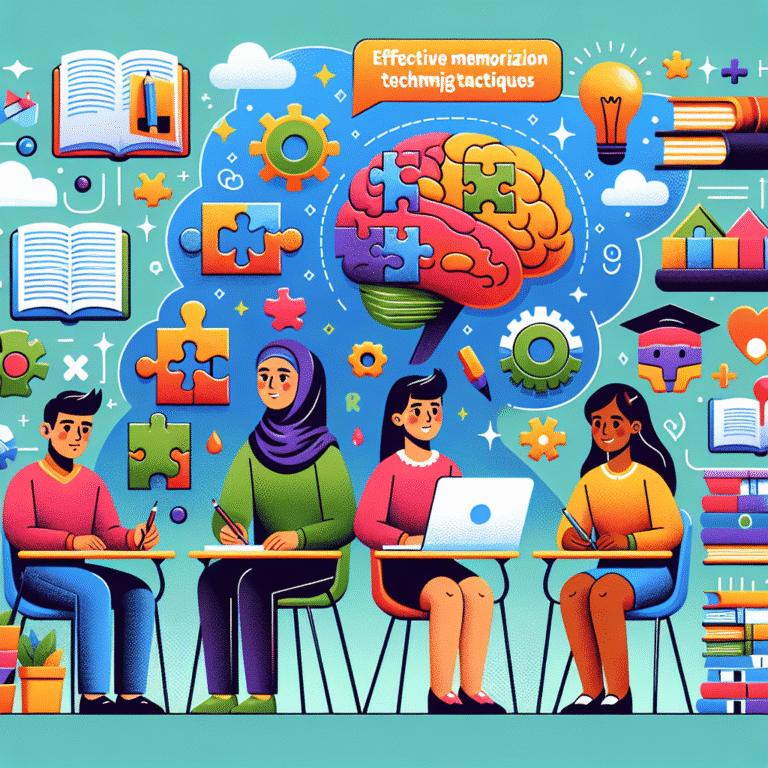 Técnicas de memorização eficazes para estudantes em qualquer idade