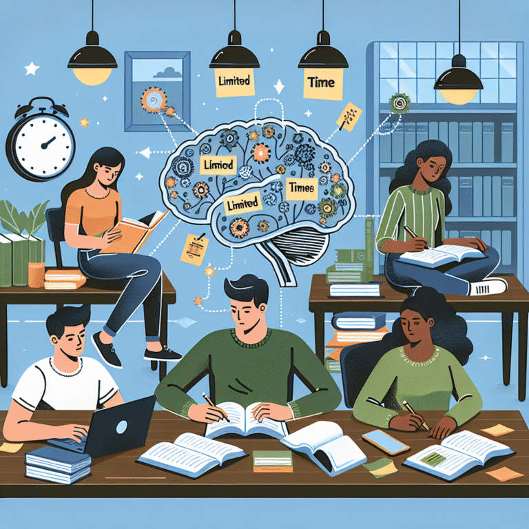 Técnicas de memorização eficazes para estudantes ocupados