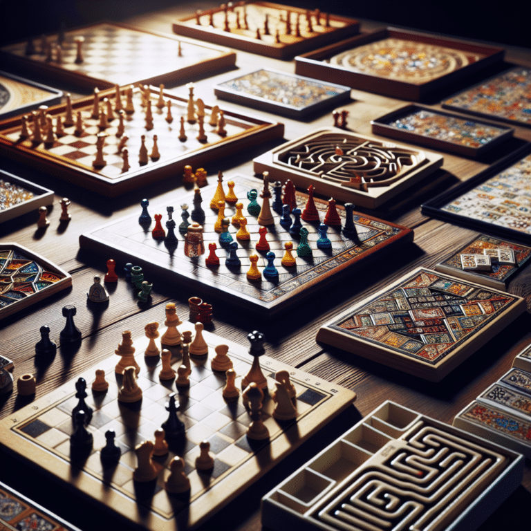 Jogos de tabuleiro que desafiam a memória e a concentração